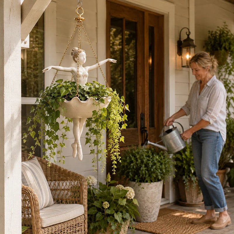 🍃 🩰 Turn Small Spaces Into Hanging Garden Art🌿