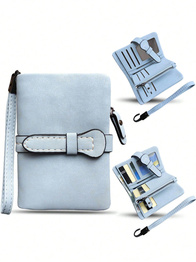 Light blue classic wallet