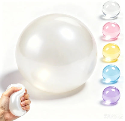 🔥Buy 1 Get 1 Free🔥Crystal Clear Jelly Squeeze Ball 🍬Soft Coconut Oil Fidget Toy, Perfect Stress Buster for Boredom & Anxiety🥰