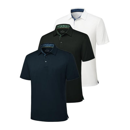 🔥Hot Sale 59% off👕3-Pack Men's Polo Shirts
