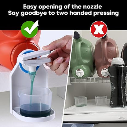 2 Pcs Laundry Detergent Dispenser Cup Holder