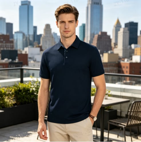⚡Hot Sales 49% OFF🔥3-Pack Men’s Performance Polo Shirts – Soft, Stretchy & Quick-Dry