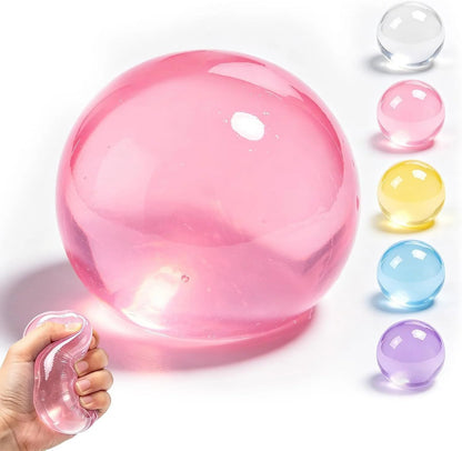 🔥Buy 1 Get 1 Free🔥Crystal Clear Jelly Squeeze Ball 🍬Soft Coconut Oil Fidget Toy, Perfect Stress Buster for Boredom & Anxiety🥰