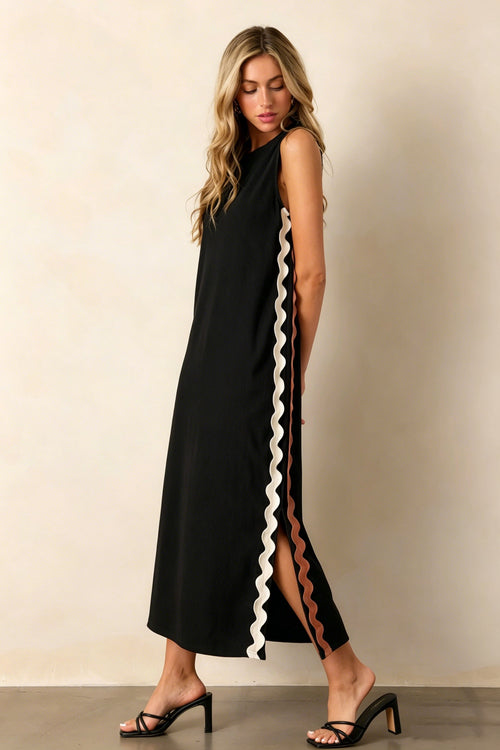 Women's Boho Floral Side Slit Maxi Dress（Buy 2 Free Shipping）