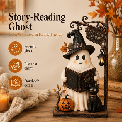 🔥Last Day 59% OFF - 🧙🖤Lighted Halloween Haunted House & Character Figurine Collection