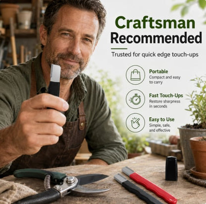 💥Hot Sales 49% OFF💥-🔪Professional Kitchen Knife Sharpener,Precision Edge Knife Sharpening Tool,Knife Sharpening Stone For Blade,Lncluding Garden Shears