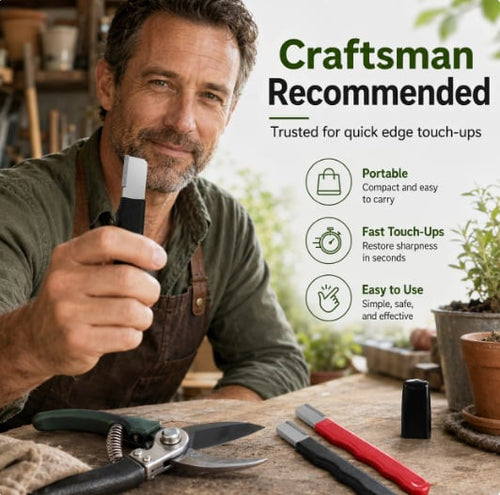 💥Hot Sales 49% OFF💥-🔪Professional Kitchen Knife Sharpener,Precision Edge Knife Sharpening Tool,Knife Sharpening Stone For Blade,Lncluding Garden Shears