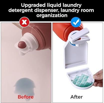 2 Pcs Laundry Detergent Dispenser Cup Holder
