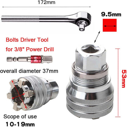 Multi-Function Universal Socket Wrench Tool