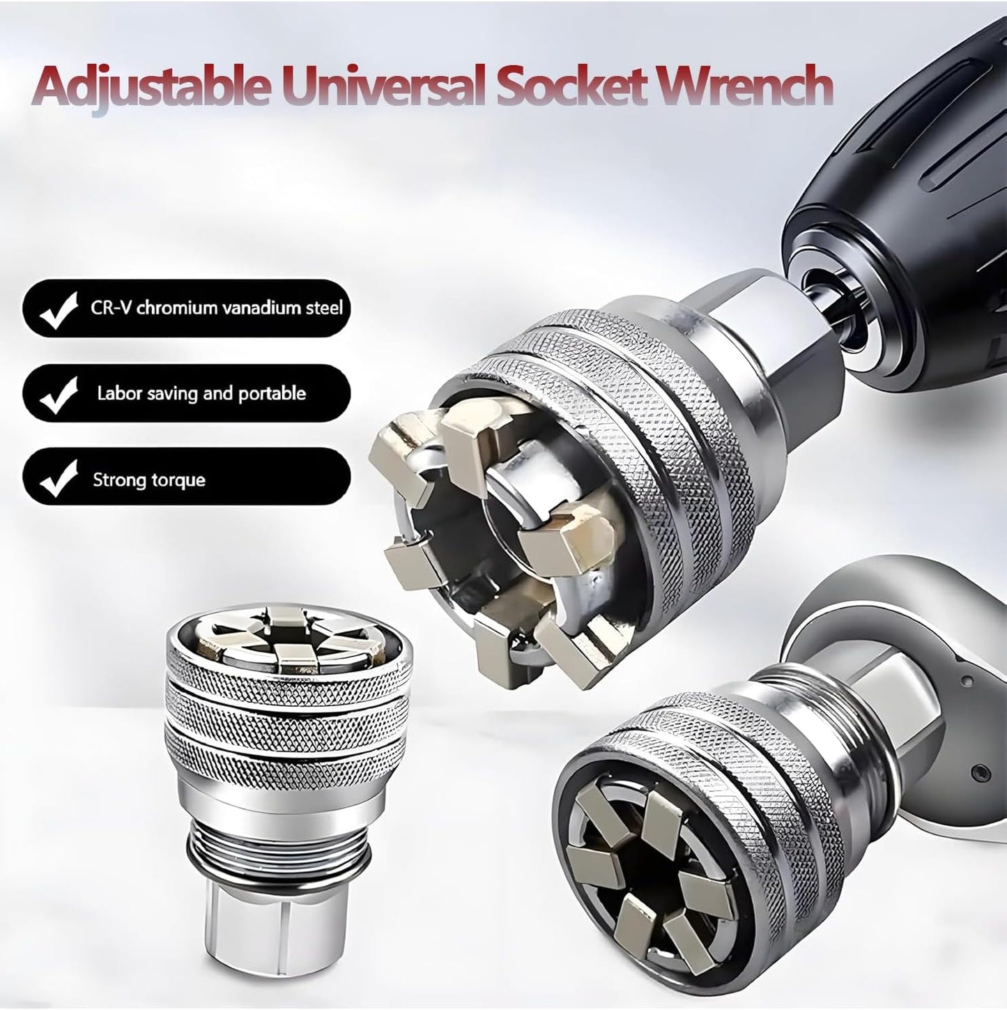 Multi-Function Universal Socket Wrench Tool