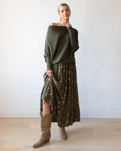 🔥LAST DAY 49%OFF🔥Asymmetric Draped Jumper
