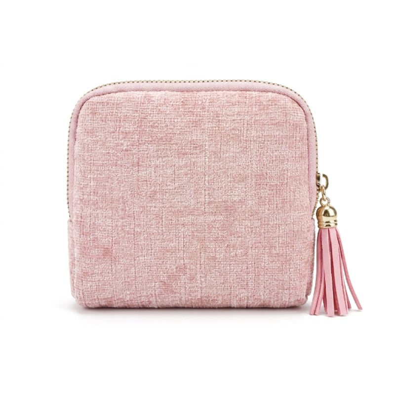 Jewelry zippered pocket case Travel Jewelry Bag Portable Organizer