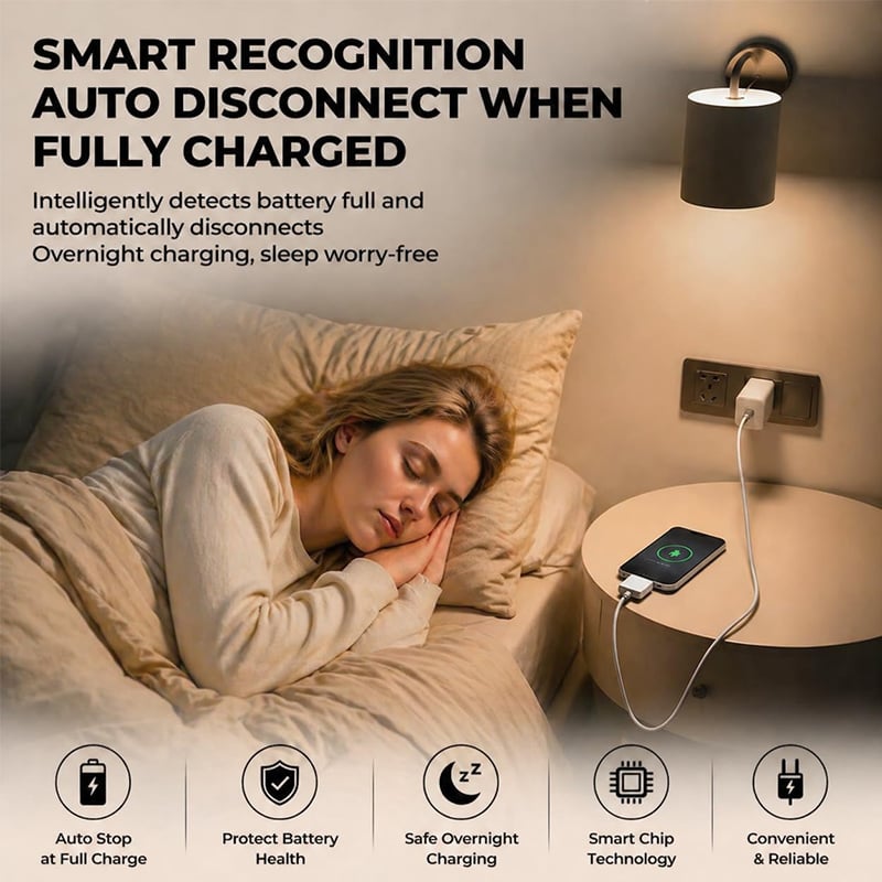 🏆50K+ SOLD!🔥2026 Fast 140W Charger with AI Smart Auto Power-off