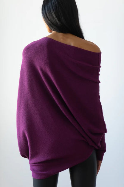 🔥LAST DAY 49%OFF🔥Asymmetric Draped Jumper