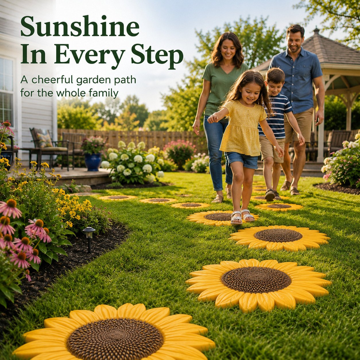 💥 LAST DAY 49% OFF - 🌻 Reusable Garden Art Mold – Make Your Garden Truly One of a Kind （Official Authentic Product）