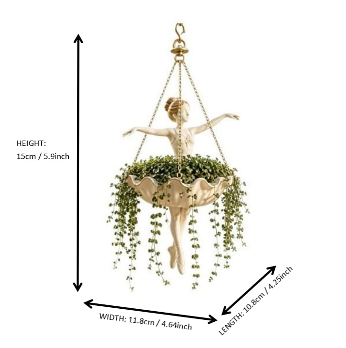 🍃 🩰 Turn Small Spaces Into Hanging Garden Art🌿