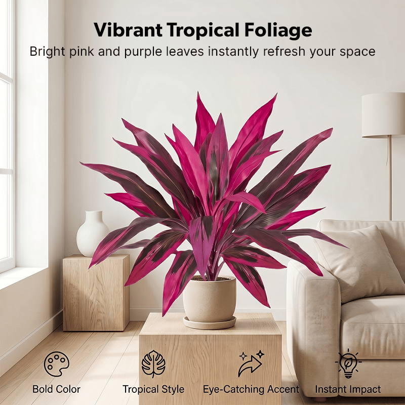 🎁 Last Day 60% OFF - Artificial Boston Fern & Dragon's Blood Tree Plants