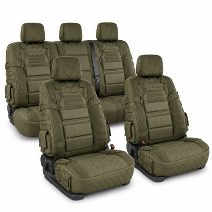 🎁🎁Free Shipping🎖️ Military‐Style Auto Seat Protectors|Universal Fit Heavy‐Duty Cushion For Long‐Drive Vehicle Owners