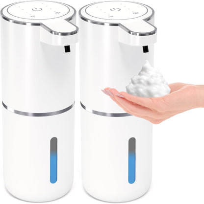 🚿 Touchless Automatic Foaming Soap Dispenser | 4-Level Adjustable | USB-C Rechargeable | IPX5 Waterproof