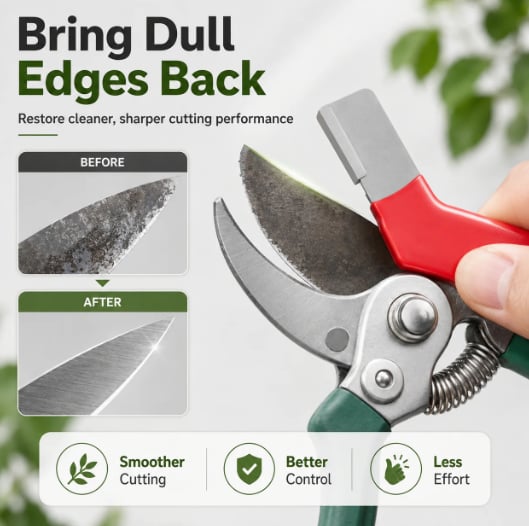 💥Hot Sales 49% OFF💥-🔪Professional Kitchen Knife Sharpener,Precision Edge Knife Sharpening Tool,Knife Sharpening Stone For Blade,Lncluding Garden Shears