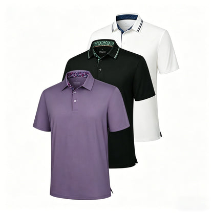 🔥Hot Sale 59% off👕3-Pack Men's Polo Shirts