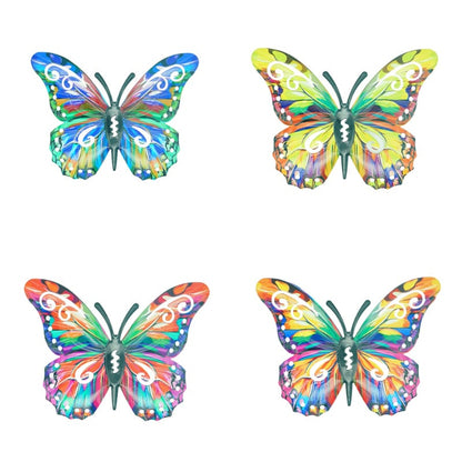 🦋Vibrant Metal Butterfly Wall Art - 4 Color Set