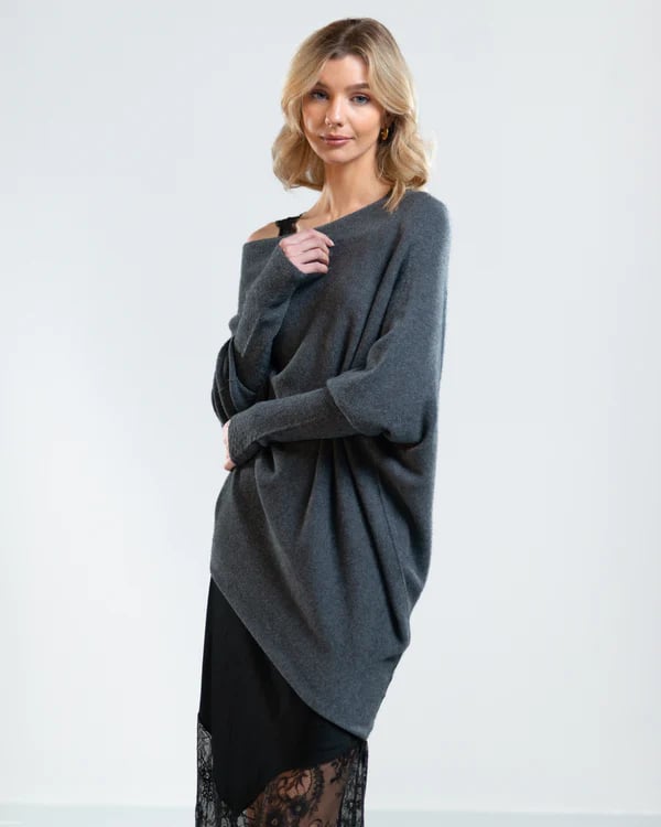 🔥LAST DAY 49%OFF🔥Asymmetric Draped Jumper