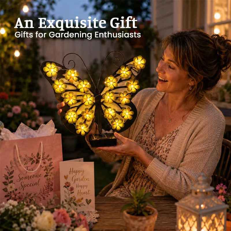 🦋Solar Butterfly Light Elegant Glow for Your Outdoor Space