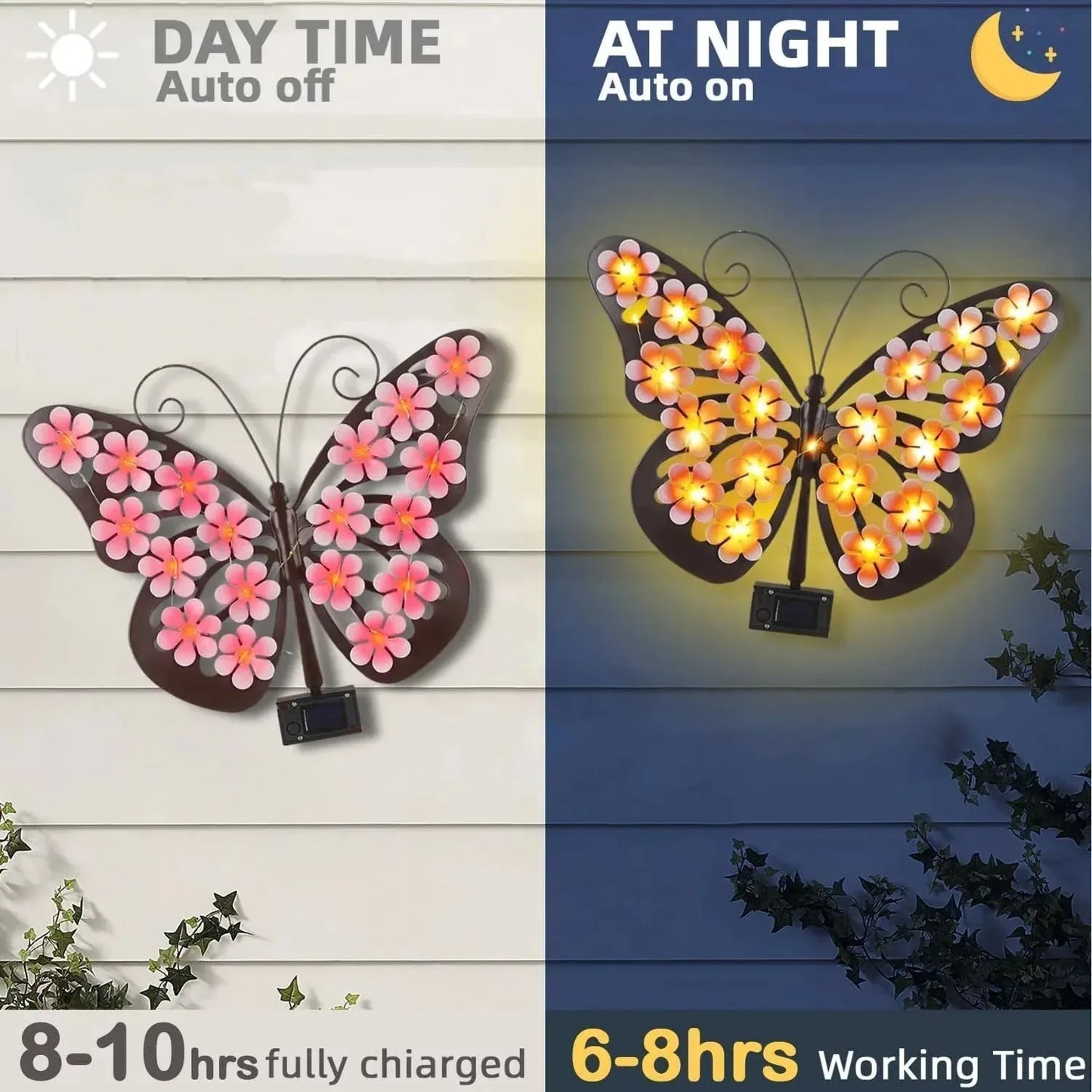 🦋Solar Butterfly Light Elegant Glow for Your Outdoor Space