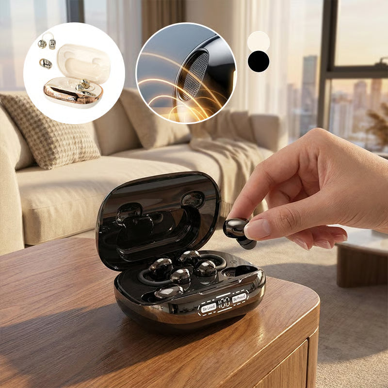 GT630S charging case and earbuds ready for wireless connection