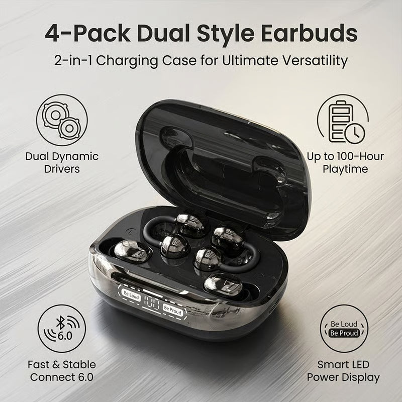 GT630S wireless earbuds with Bluetooth 6.0 connectivity