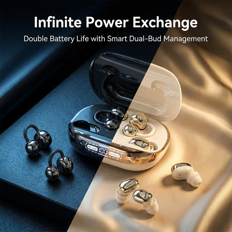 GT630S black and white earbud systems for flexible multi-device listening